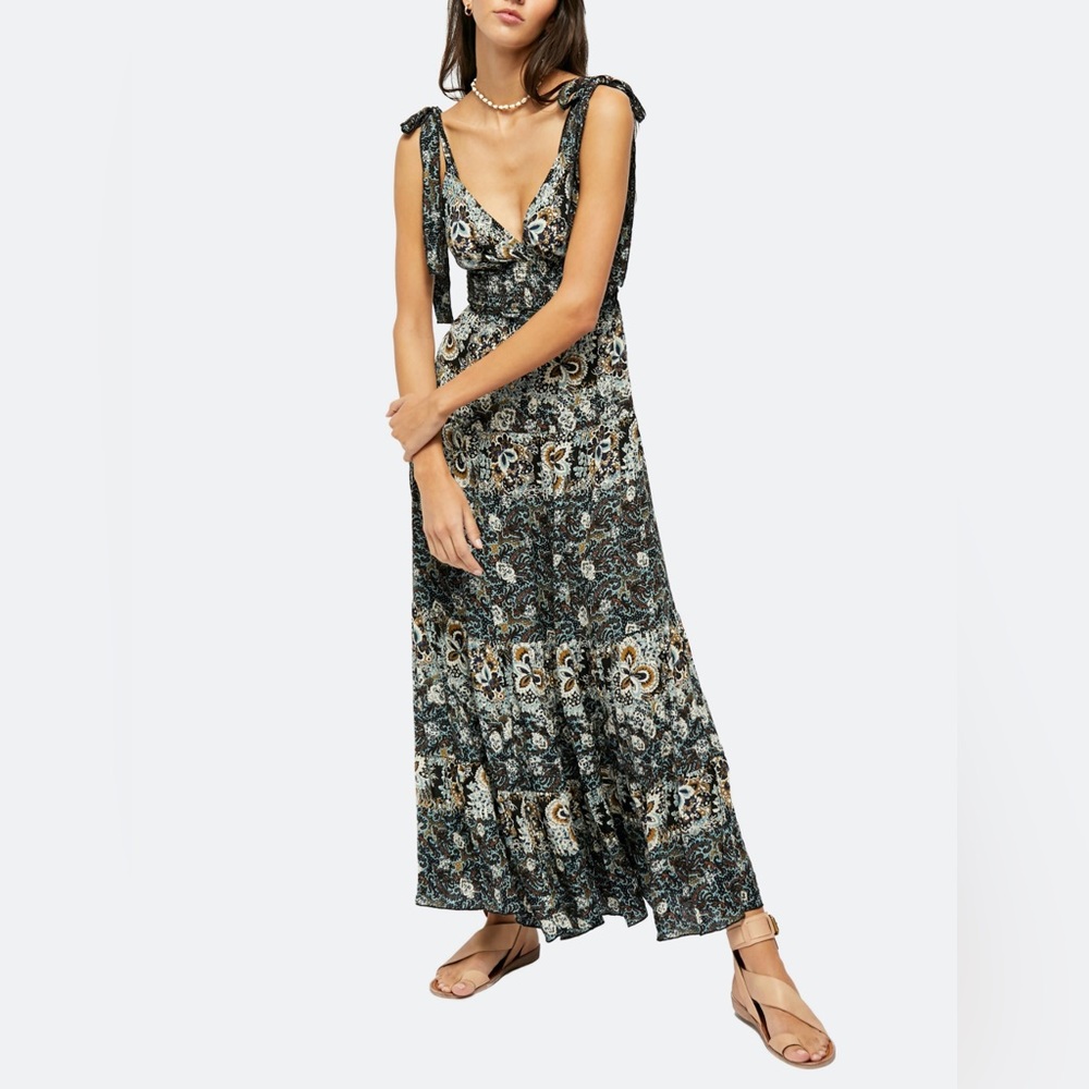 NWT FREE PEOPLE MAXI DRESS XS - Picture 1 of 4